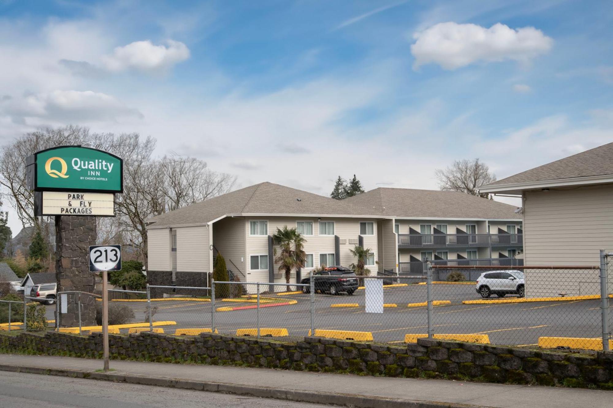 Quality Inn Portland Airport Pdx Exterior foto